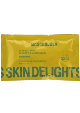 Увлажняющий крем-гель для тела Skin Delights Mango King Mr.SCRUBBER, 10 мл
